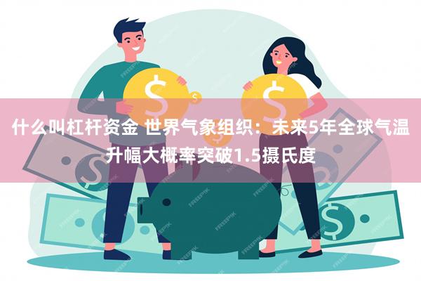 什么叫杠杆资金 世界气象组织：未来5年全球气温升幅大概率突破1.5摄氏度