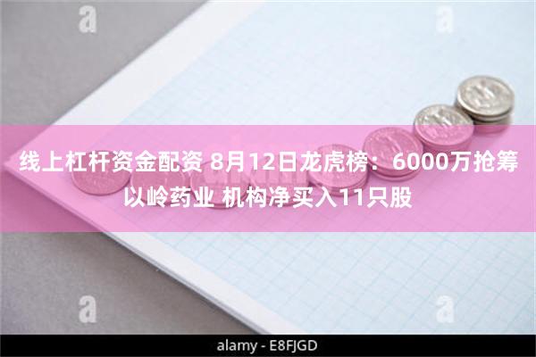 线上杠杆资金配资 8月12日龙虎榜：6000万抢筹以岭药业 机构净买入11只股