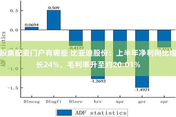 股票配资门户有哪些 比亚迪股份：上半年净利同比增长24%，毛利率升至约20.01%