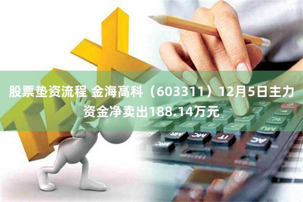 股票垫资流程 金海高科（603311）12月5日主力资金净卖出188.14万元