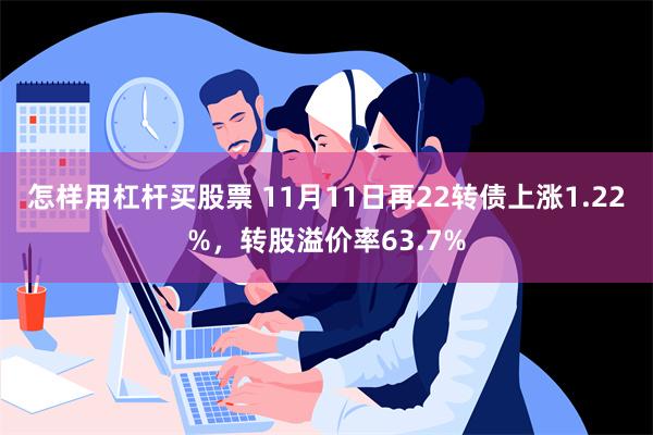 怎样用杠杆买股票 11月11日再22转债上涨1.22%，转股溢价率63.7%